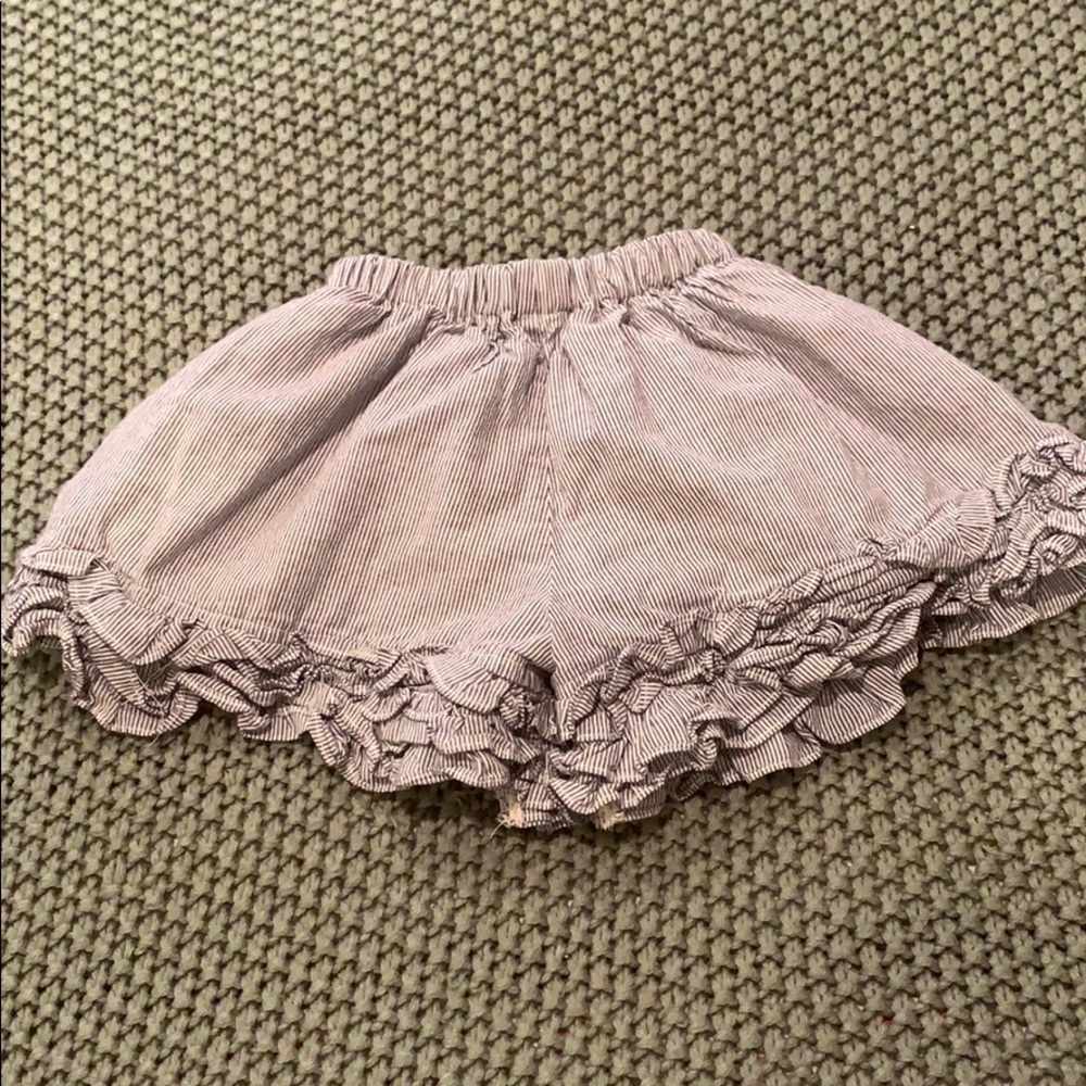 Lined persnickety bloomer short 12 mo